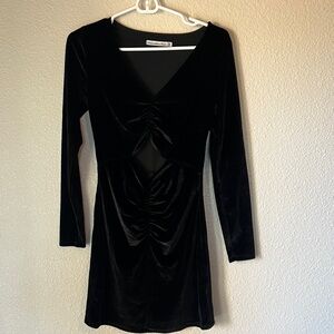 Abercrombie & Fitch Black Long Sleeve Dress